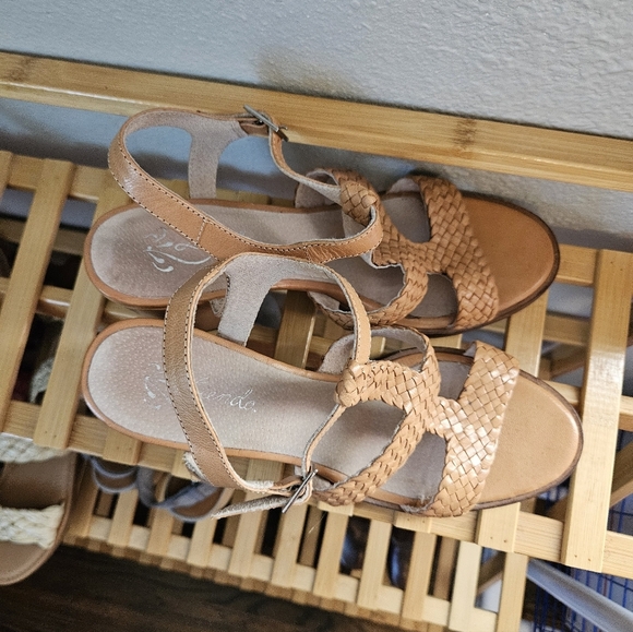 Liendo by Seychelles Tacuba Woven Heeled Sandals - Picture 7 of 8